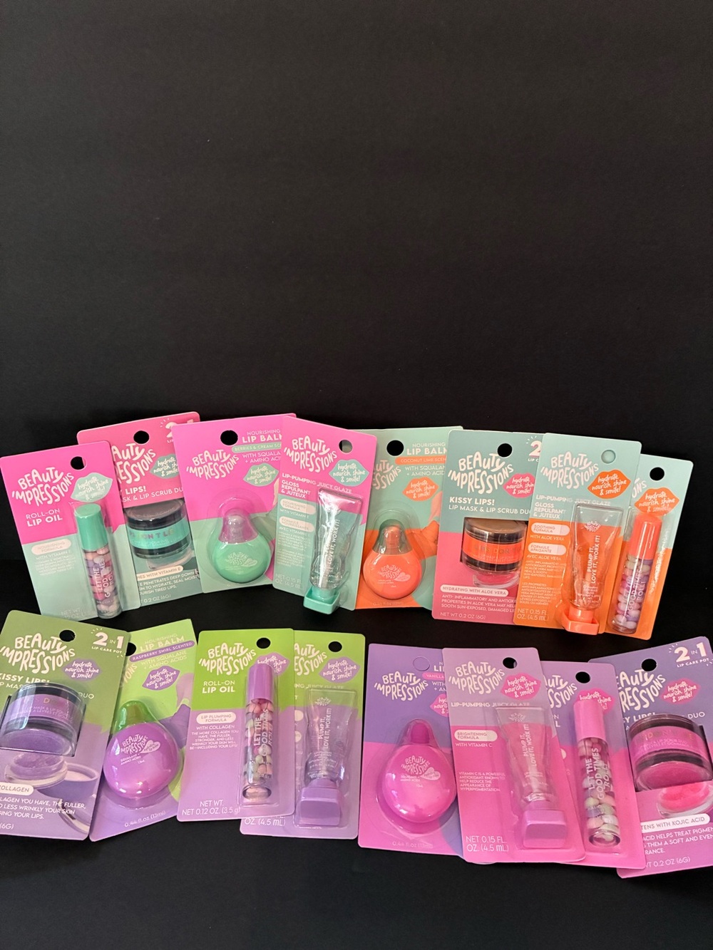 Kissy Lips Balms, Masks/Scrubs, Gloss, Oils Collection bundle